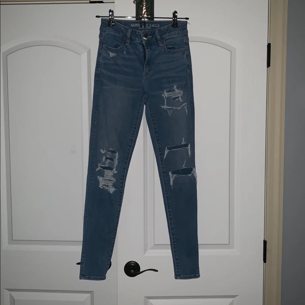 American Eagle Hi-rise jegging